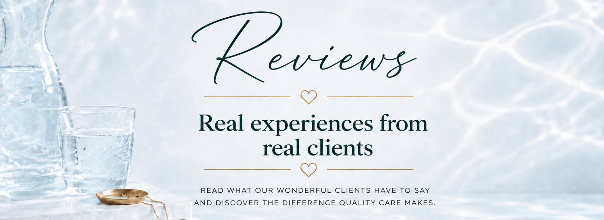 Reviews — real experiences from real clients