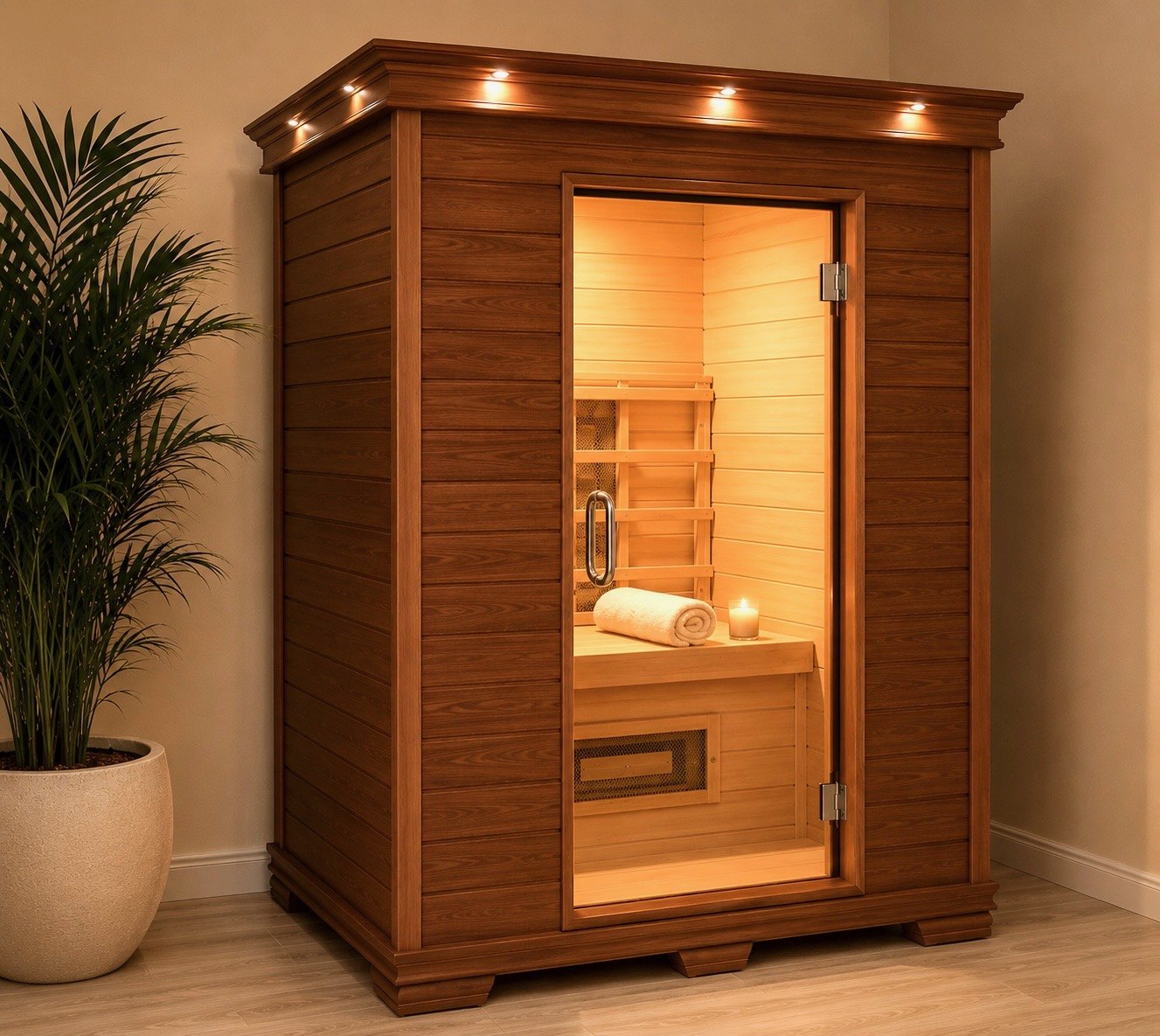 Dry infrared sauna