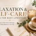 Relaxation and Self-Care Ideas for Busy Lifestyles